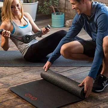 OYO Fitness Reversible Exercise Mat - Non-Slip Comfort