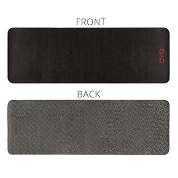 OYO Fitness Reversible Exercise Mat - Non-Slip Comfort