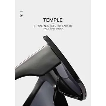 W&Y YING Oversized Square Cute Super Large Womens Sunglasses for Men Fashion Flat Top baddie Shades (Pink)