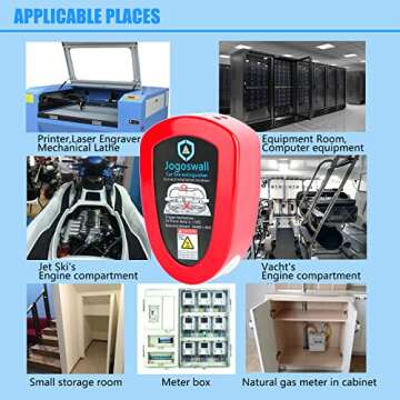 Jogoswall Automatic Compact Fire Extinguisher for Cars