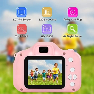 Gridspace Kids Camera for 3-9 Years - Fun and Durable