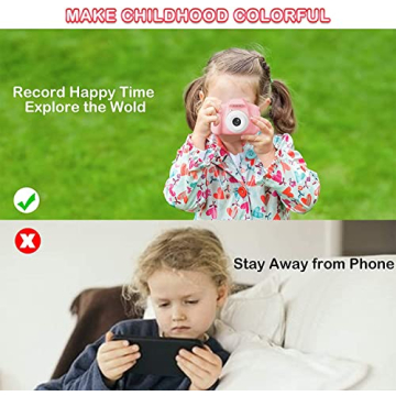 Gridspace Kids Camera for 3-9 Years - Fun and Durable