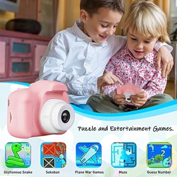 Gridspace Kids Camera for 3-9 Years - Fun and Durable