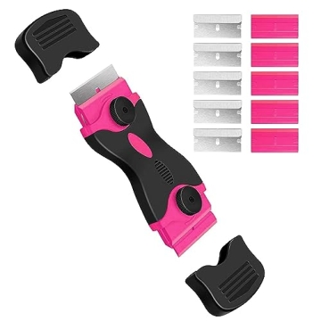 DEKEones Razor Blade Scraper - Versatile Dual-Edged Tool with 10 Blades