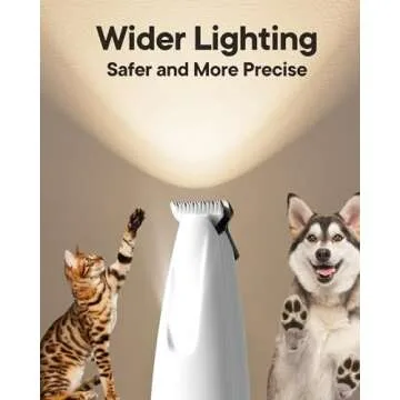 FURBONA Dog Paw Trimmer - Waterproof & Low Noise