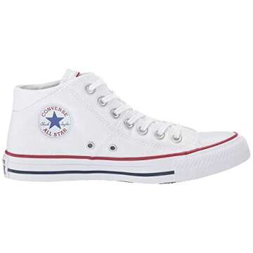 Converse Chuck Taylor Madison Mid Top Sneakers for Women - White