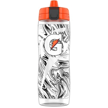 Gatorade Gx Marble Black 30oz Squeeze Bottle for Everyone