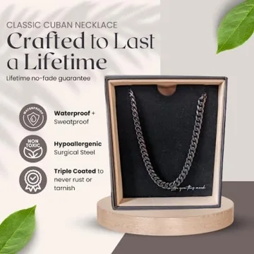 Cuban Chain Necklace for Him - Love You This Much