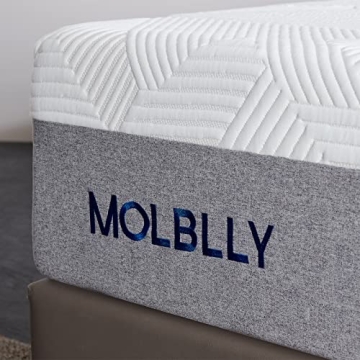 MOLBLLY 10 Inch Memory Foam Mattress - Cool Comfort