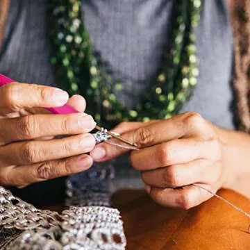 Crochet Hooks 3.0mm 3.5mm 4.0mm 4.5mm Rochet Needles Crochet Hook Set for Beginners Advanced Knittin...