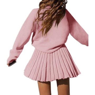 Chic Jenisso Women's 2 Piece Sweater and Skirt Set