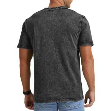 NITAGUT Vintage Cotton T-Shirt for Casual Style