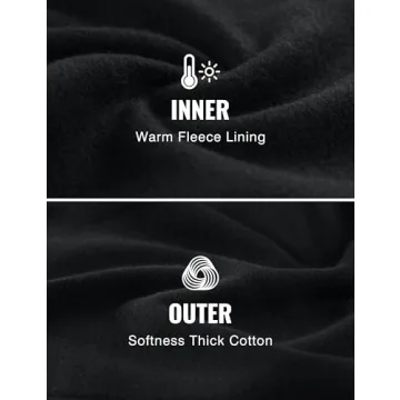 CRZ YOGA Women’s Fleece Lined Sweatpants for Casual Comfort