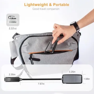 Gritin 9 LED Rechargeable Book Light for Reading