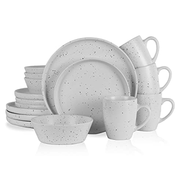 Stone Lain Jade Dinnerware Service for 4, 16-Piece Set