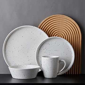 Stone Lain Jade Dinnerware Service for 4, 16-Piece Set