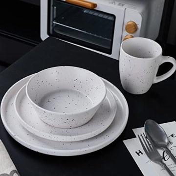 Stone Lain Jade Dinnerware Service for 4, 16-Piece Set