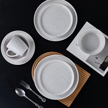 Stone Lain Jade Dinnerware Service for 4, 16-Piece Set