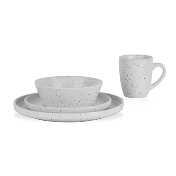 Stone Lain Jade Dinnerware Service for 4, 16-Piece Set