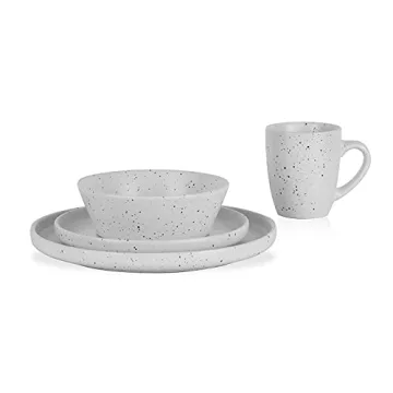 Stone Lain Jade Dinnerware Service for 4, 16-Piece Set