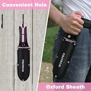 WORKPRO Hori Hori Garden Knife with 7" Stainless Steel Blade