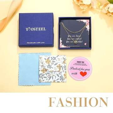 Yoosteel Layered Initial Necklaces for Women, 14K Gold Plated Tiny Layering Letter G Necklace Gold Jewelry for Women Personalized Gold Layered Initial Necklaces for Women Jewelry(G)