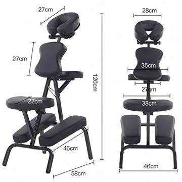Caulo Foldable Tattoo Chair & Massage Bed in Purple