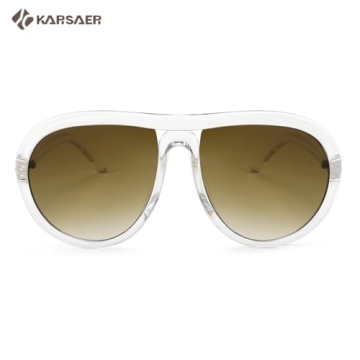 Karsaer Oversized Vintage Aviator Sunglasses for All
