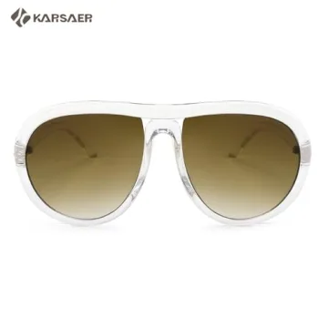 Karsaer Oversized Vintage Aviator Sunglasses for All
