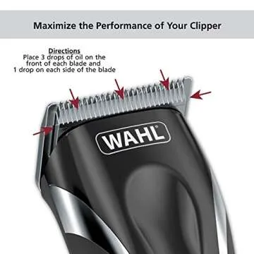 Wahl Premium Hair Clipper Blade Lubricating Oil for Clippers, Trimmers, & Blade Corrosion for Rust Prevention – 4 Fluid Ounces – Model 3310-300A
