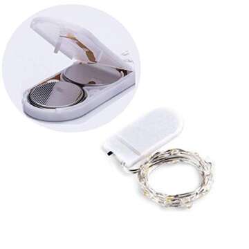 NiniTe LIGHTS 24 Pack 6.6ft 20 LED Mini String Lights for DIY Wedding Party Festival