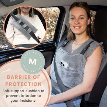 MOYOAMA Post Mastectomy Pillow for Complete Surgery Support - Recovery Essentials