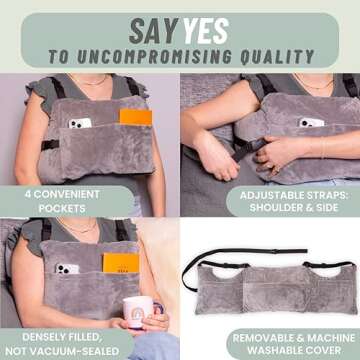 Comfortable Mastectomy Pillow for Recovery Needs