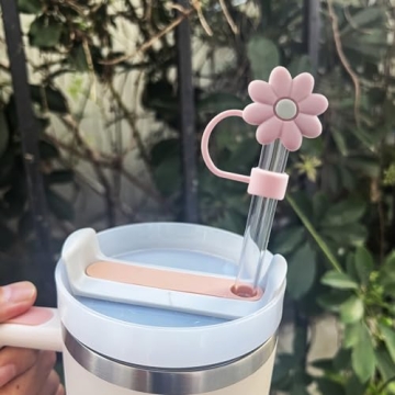 Stylish Silicone Straw Caps for Stanley Tumblers - Dustproof