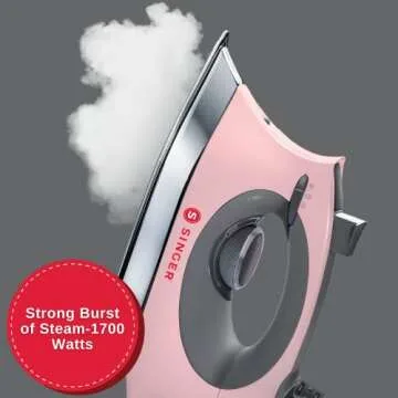 SINGER SteamCraft Steam Iron with Precision Tip and Auto Shutoff