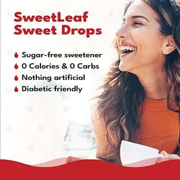 SweetLeaf Stevia Cinnamon Drops - Zero-Calorie Sweetener