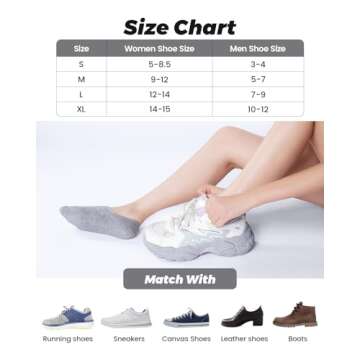 IDEGG No Show Socks Womens and Men Low Cut Ankle Short Anti-slid Athletic Running Novelty Casual Invisible Liner Socks