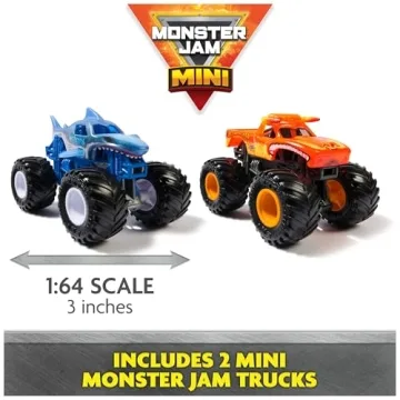 Monster Jam Supercharge Speedway Playset for Kids
