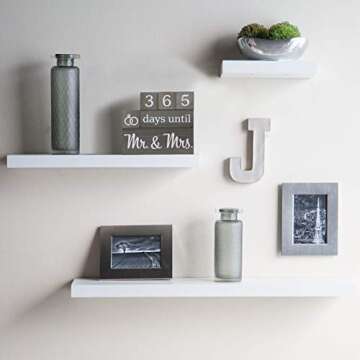 Wedding Countdown Calendar Wooden Blocks for Engagement Gifts