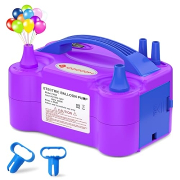 IDAODAN Electric Balloon Pump for Effortless Party Decor