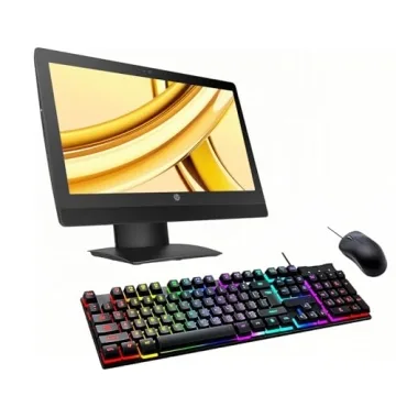 HP ProDesk 600 G3 All-in-one Desktop PC with 21.5-inch Full HD Display, Intel Core i3-7100, 8GB DDR4...