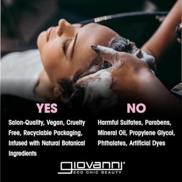 GIOVANNI Smoothing Castor Oil Conditioner for Silkier Hair