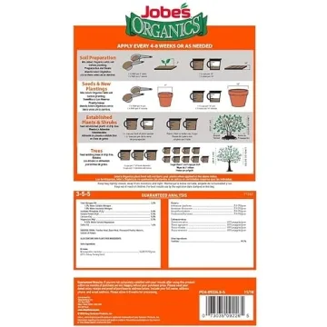 Jobe’s Organics Fertilizer for Fruit and Citrus Plants