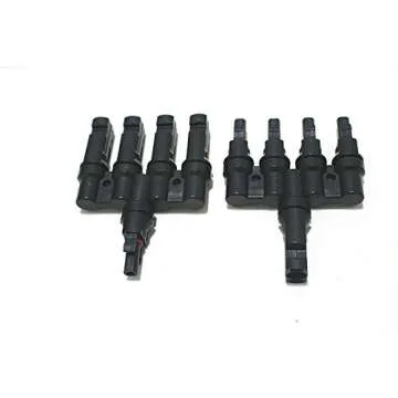 eoocvt MC-4 T Branch Connectors for Solar Panels