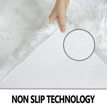 Rostyle Soft Fluffy Rug - Cozy Faux Fur for Every Room