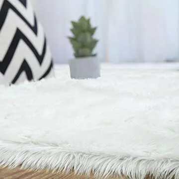 Rostyle Soft Fluffy Rug - Cozy Faux Fur for Every Room