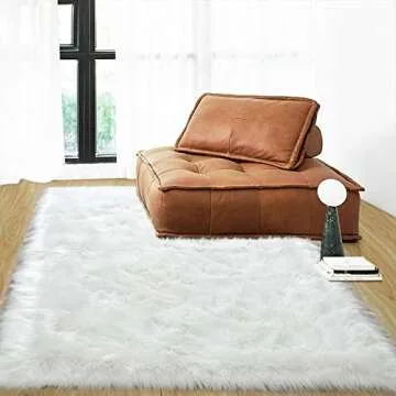 Rostyle Soft Fluffy Rug - Cozy Faux Fur for Every Room