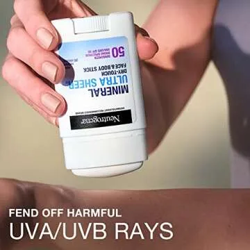 Neutrogena SPF 50 Mineral Sunscreen Stick for Sensitive Skin