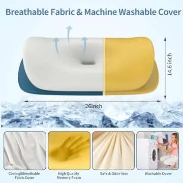 Olumoon Cervical Neck Pillow - Pain Relief Ergonomic Design