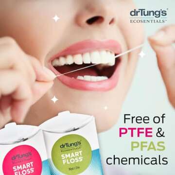DrTung's Smart Floss - Eco-Friendly Dental Floss in Cardamom Flavor (3 Pack)